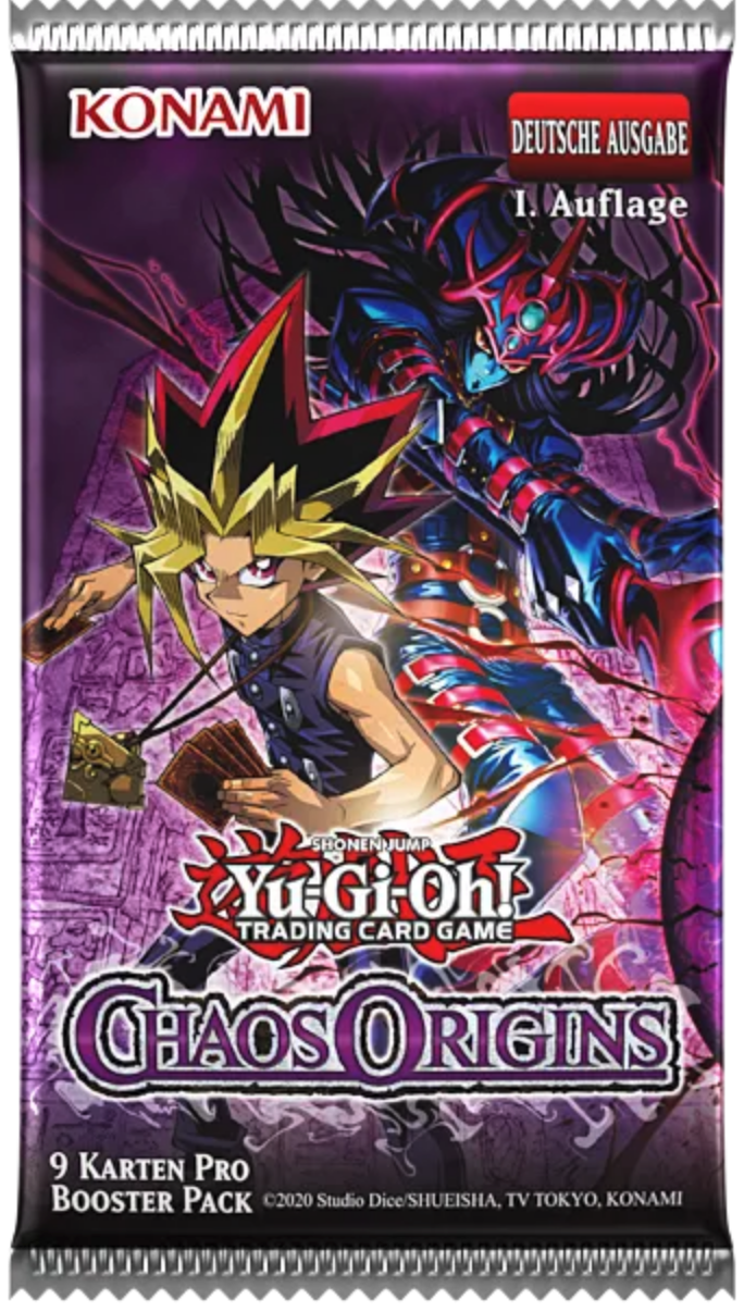 Yu-Gi-Oh! TCG Chaos Origins Booster Pack - DE
