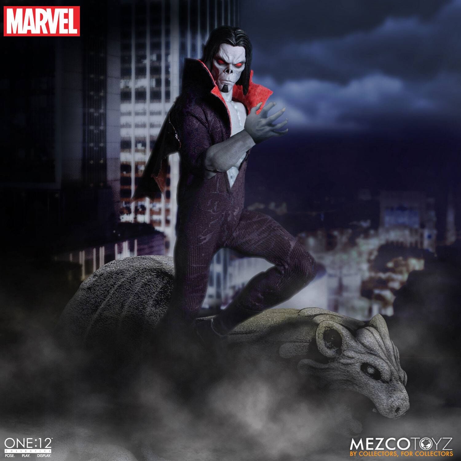 Marvel Universe Actionfigur mit Leuchtfunktion 1/12 Morbius 17 cm