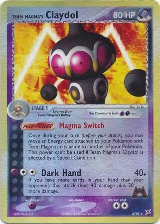 Team Magma’s Claydol - 8/97 - Reverse Holo - EN Team Magma’s Claydol - 8/97 - Reverse Holo - EN