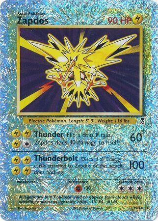 Zapdos - 19/110 - Reverse Holo - EN Zapdos - 19/110 - Reverse Holo - EN
