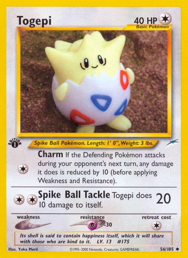 Togepi - 56/113 - 1st Edition - EN Togepi - 56/113 - 1st Edition - EN