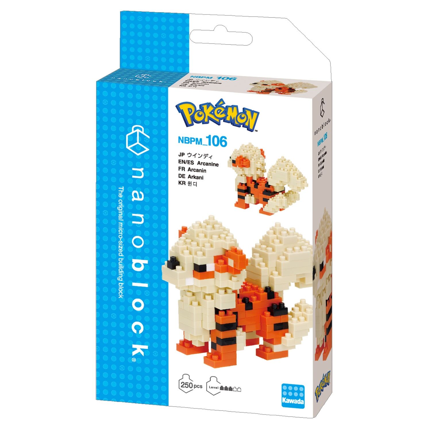 Pokémon Nanoblock Arcanine - NBPM_106