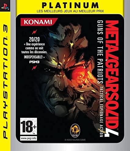 Metal Gear Solid 4: Guns of the Patriots [Platinum] - OVP - PS3 - DE