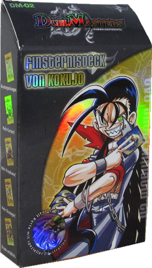 Duel Masters Kokujo's Finesternis Deck DM02 Sealed - DE Duel Masters Kokujo's Finesternis Deck DM02 Sealed - DE