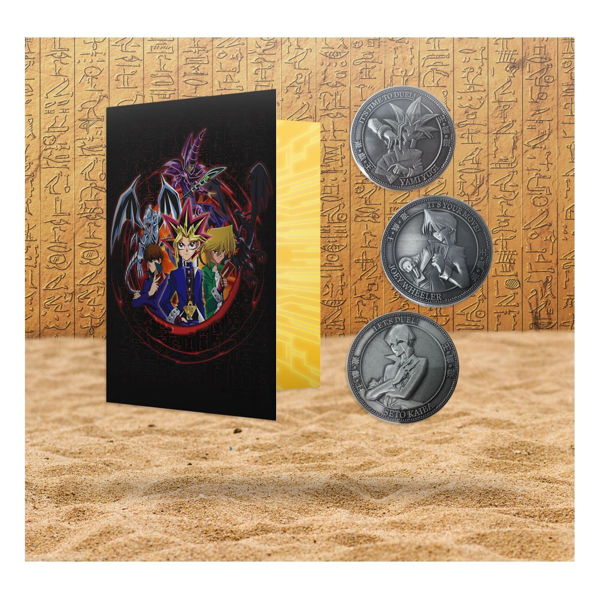 Yu-Gi-Oh! Yugi, Kaiba & Joey Limited Edition Coin Collection