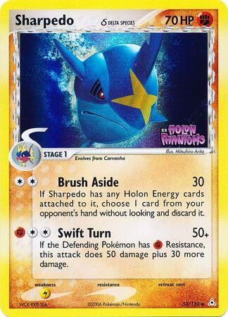 Sharpedo - 53/110 - Reverse Holo - EN Sharpedo - 53/110 - Reverse Holo - EN