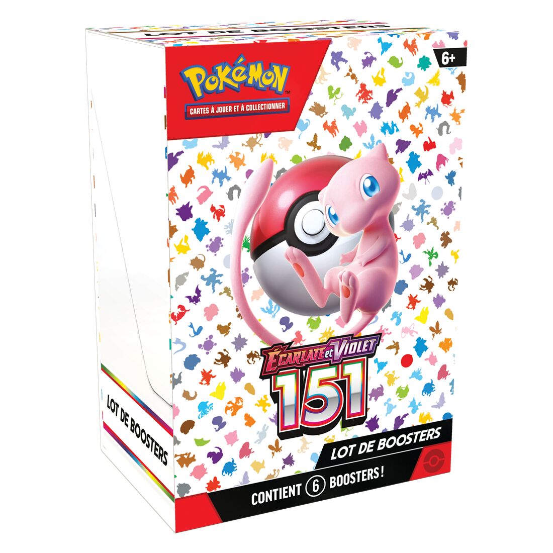 Pokémon JCC - Écarlate et Violet - EV3.5 - 151 - Lot de boosters - FR Pokémon JCC - Écarlate et Violet - EV3.5 - 151 - Lot de boosters - FR