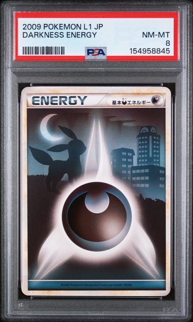 Darkness Energy - 2009 Japanese HeartGold Collection - PSA 8 NM-MT - Pokemon Darkness Energy - 2009 Japanese HeartGold Collection - PSA 8 NM-MT - Pokemon