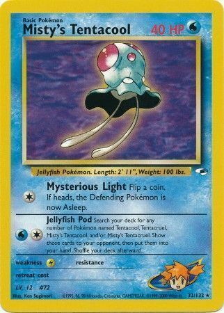 Misty’s Tentacool - 32/132 - Unlimited - EN
