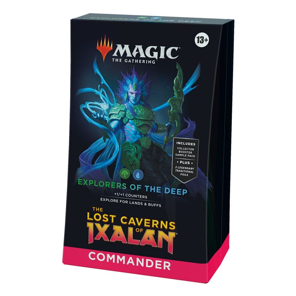The Lost Caverns of Ixalan Commander Deck - Explorers of the Deep - Magic the Gathering - EN