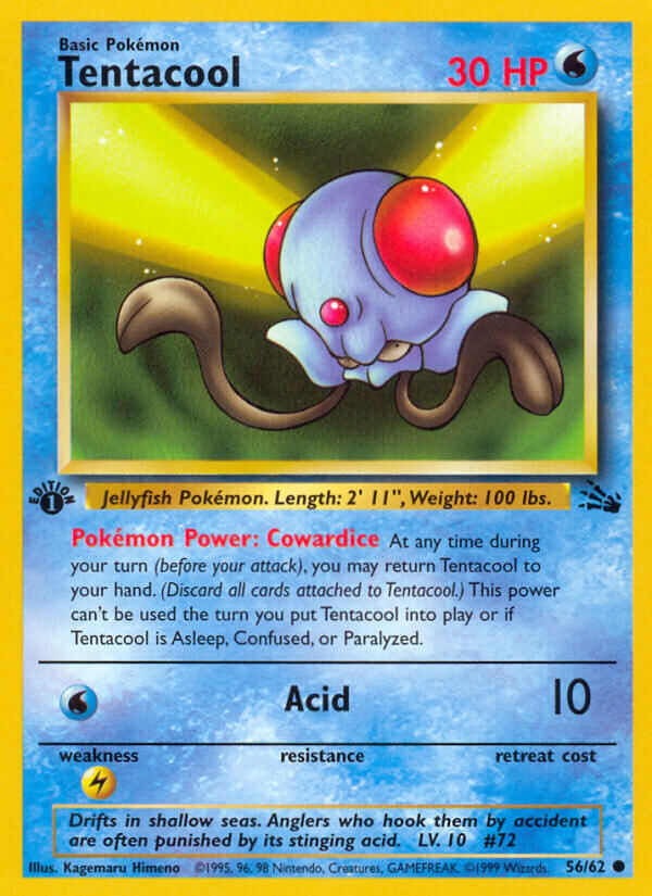 Tentacool - 56/62 - Unlimited - EN