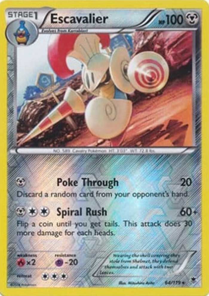 cavalanzas-064-119-pok-mon-tcg Escavalier 064/119 - Pokémon TCG