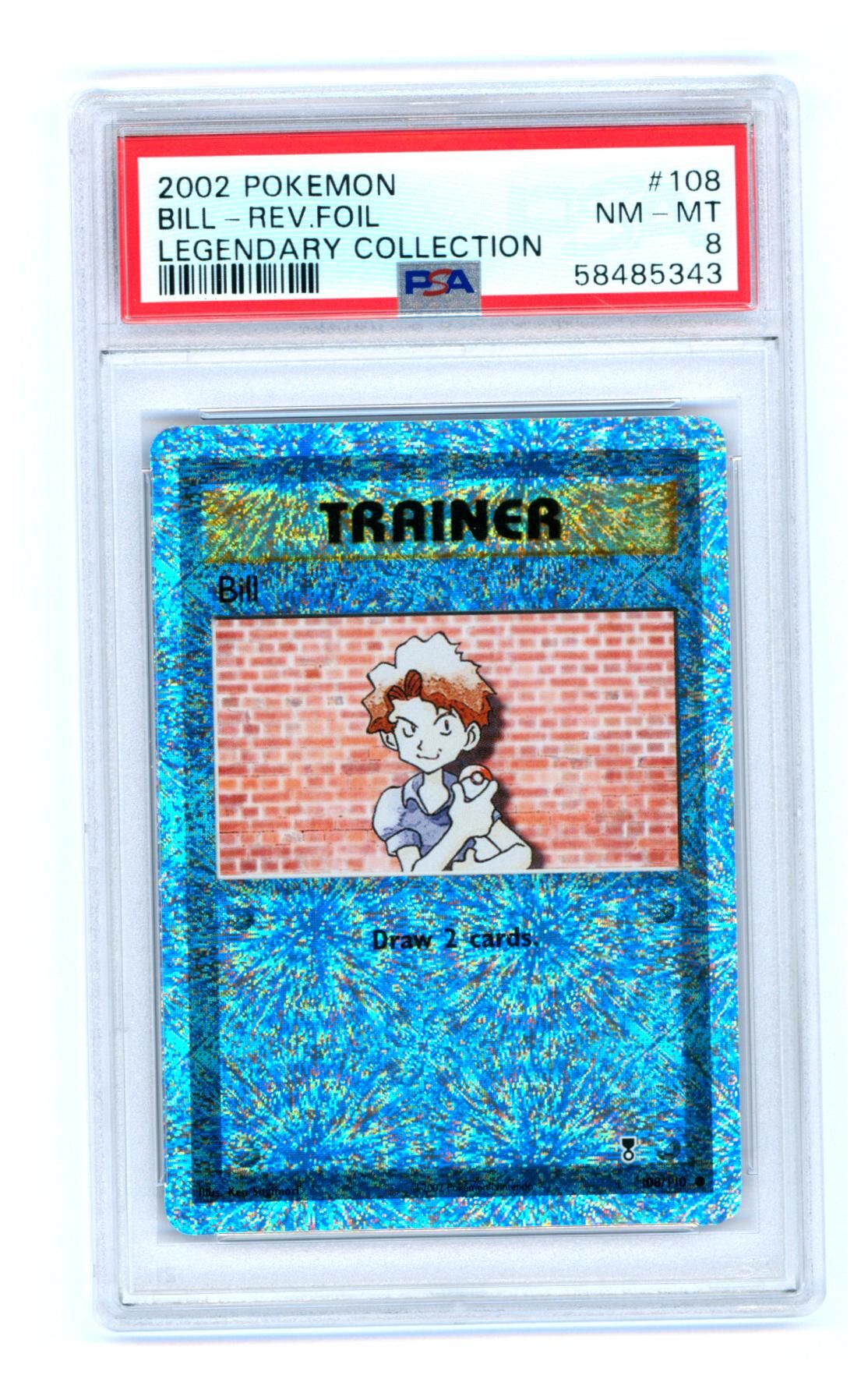 bill-108-110-legendary-collection-reverse-holo-psa-8-nm-mt-pokemon-58485343 Bill 108/110 - Legendary Collection - Reverse Holo - PSA 8 NM-MT - Pokémon