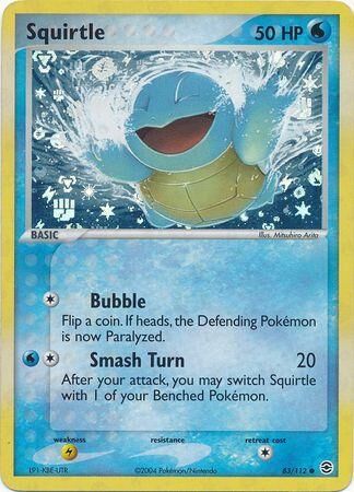 Squirtle - 83/112 - Reverse Holo - EN