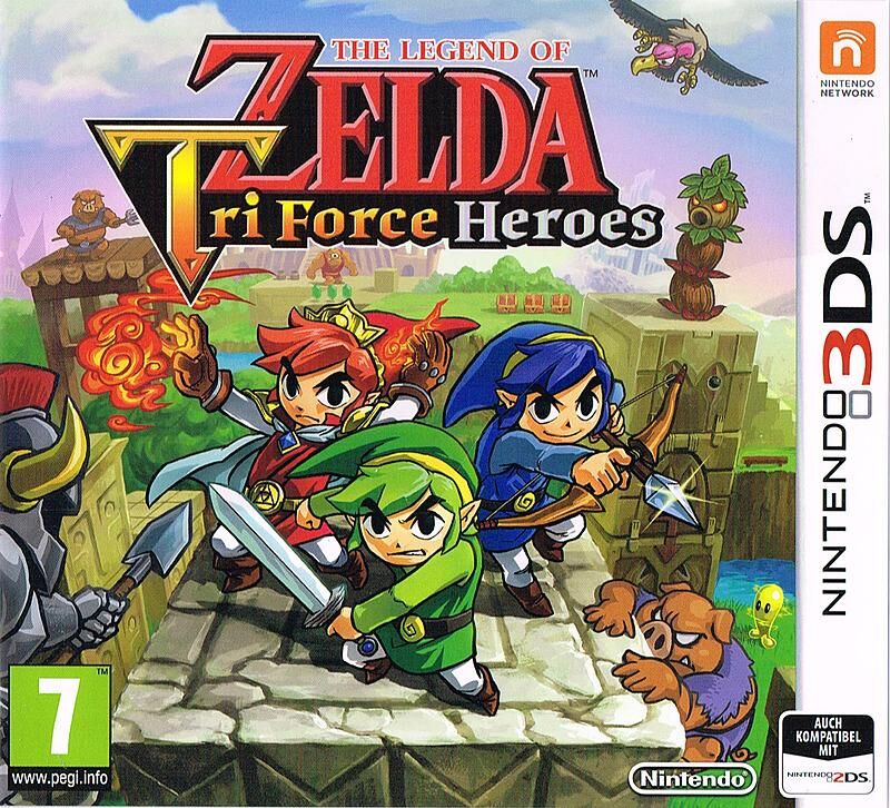 The Legend of Zelda Tri Force Heroes - Nintendo 3DS The Legend of Zelda Tri Force Heroes - Nintendo 3DS