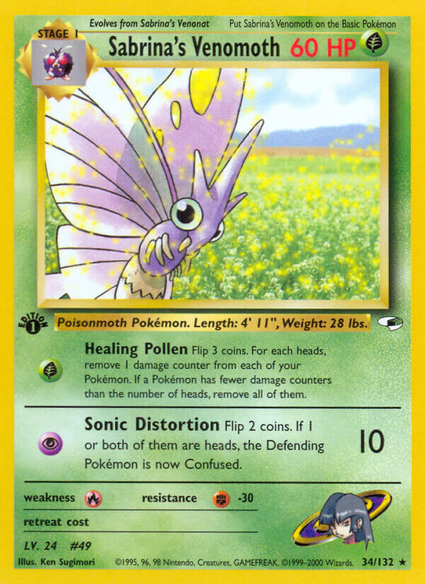 Sabrina’s Venomoth - 34/132 - EN