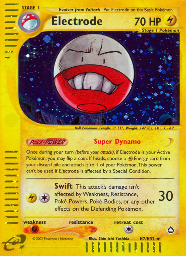 Electrode - H7/H32 - Holo Rare - EN Electrode - H7/H32 - Holo Rare - EN