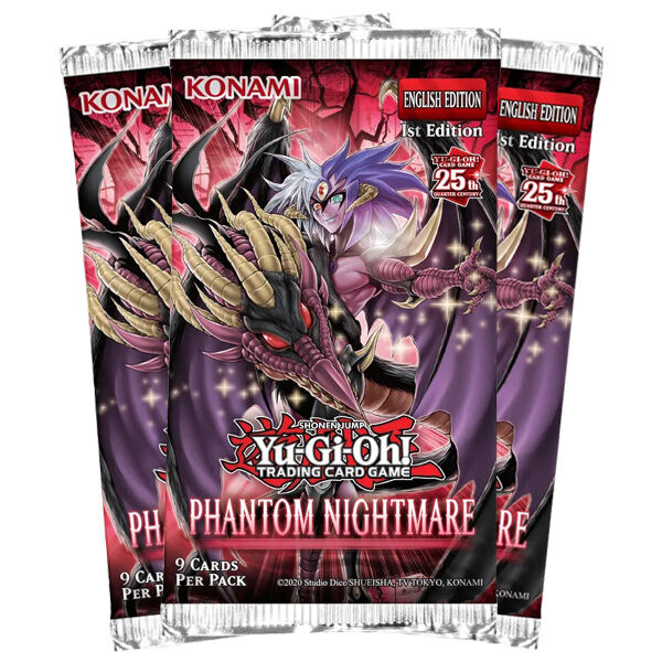 Phantom Nightmare Tuckbox 3er Pack Booster - 1. Auflage - Yu-Gi-Oh! - EN