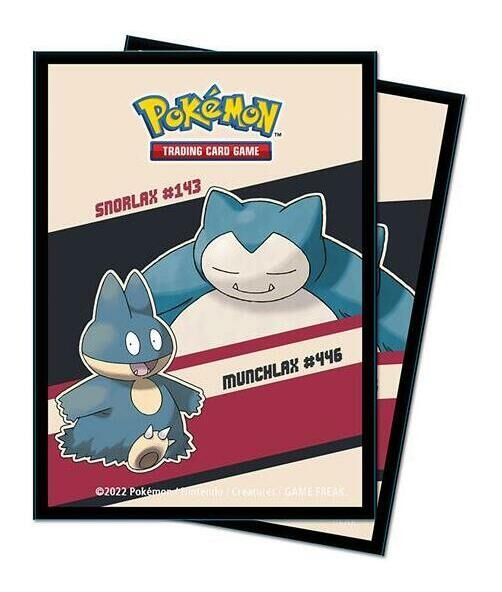 Pokémon Snorlax & Munchlax Sleeves / Hüllen