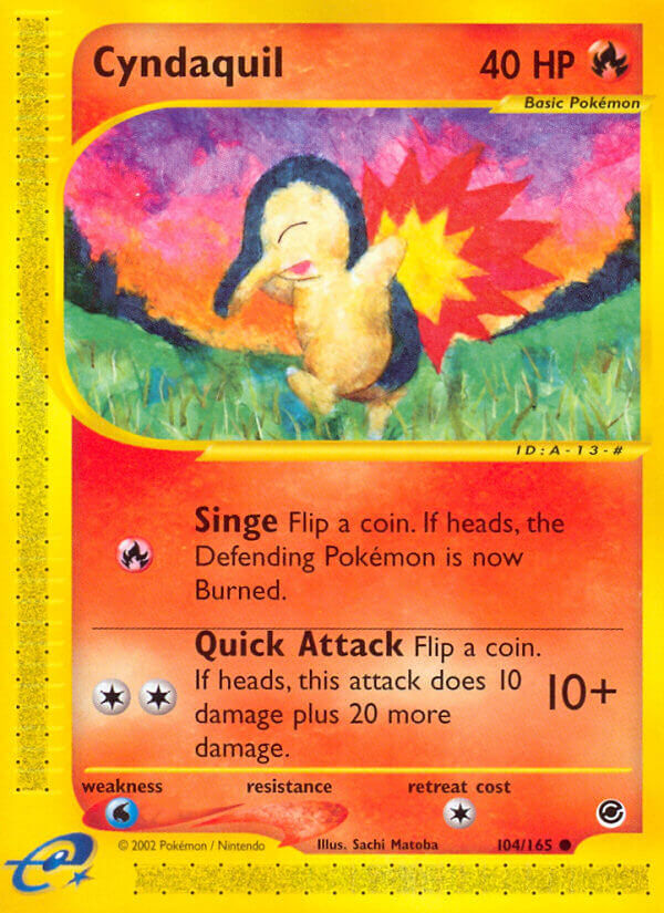 Cyndaquil - 104/165 - EN Cyndaquil - 104/165 - EN