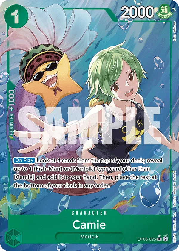 Camie - OP06-025 - Alternate Art - EN