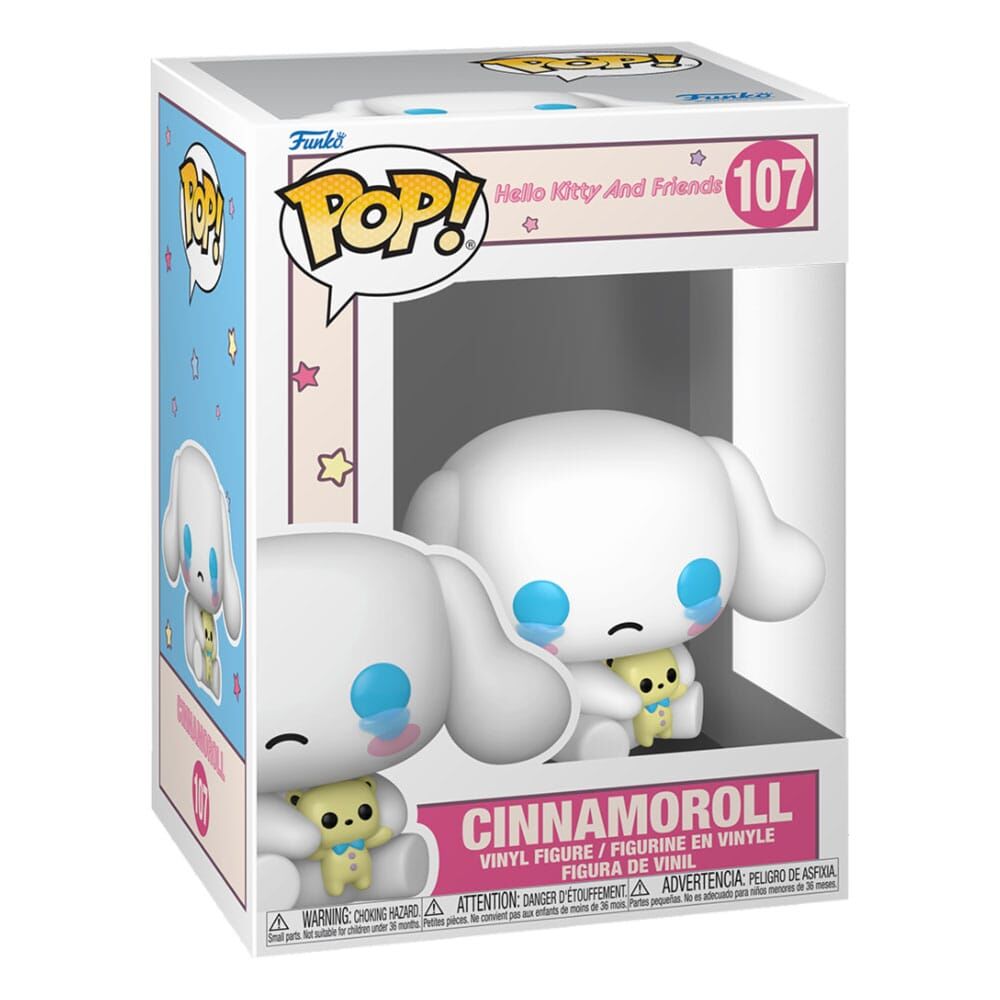 Funko POP! Hello Kitty and Friends - Sanrio Vinyl Figur #107 Cinnamoroll 9cm Funko POP! Hello Kitty and Friends - Sanrio Vinyl Figur #107 Cinnamoroll 9cm