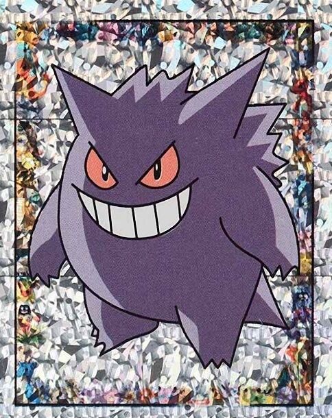 Gengar-Prism - S15 - Merlin Sticker Series 1 Gengar-Prism - S15 - Merlin Sticker Series 1