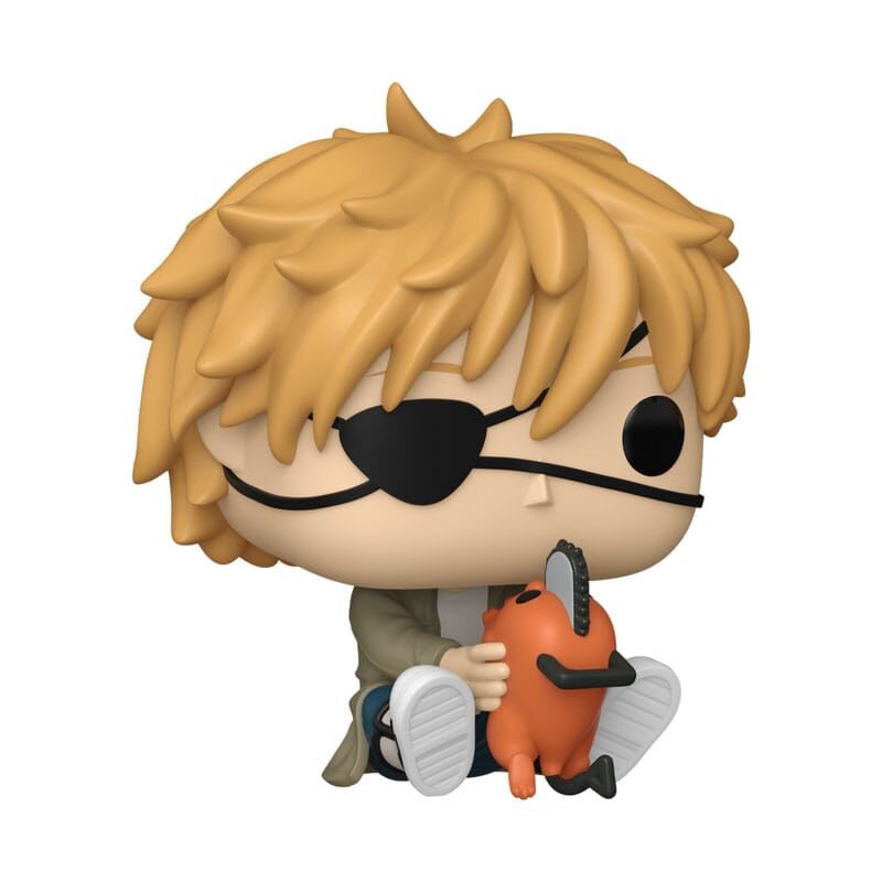 Chainsaw Man POP! #1971 Games Vinyl Figur Denji & Pochita - 9cm