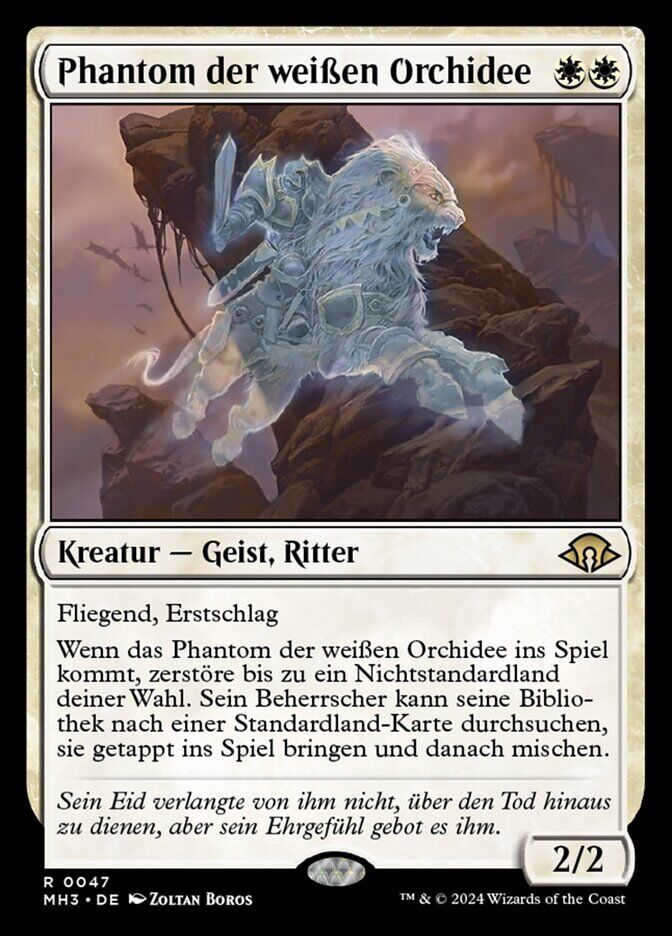 White Orchid Phantom - MH3 47 - Foil - DE - NM