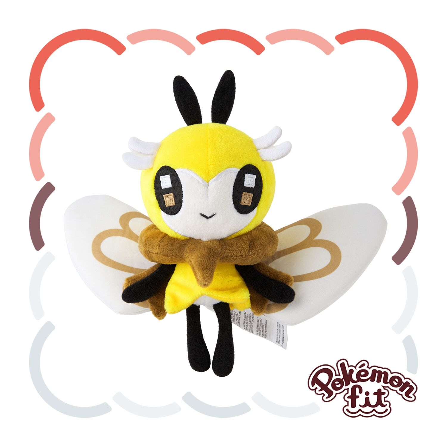 Ribombee Sitting Cuties Plush - 21.0 cm