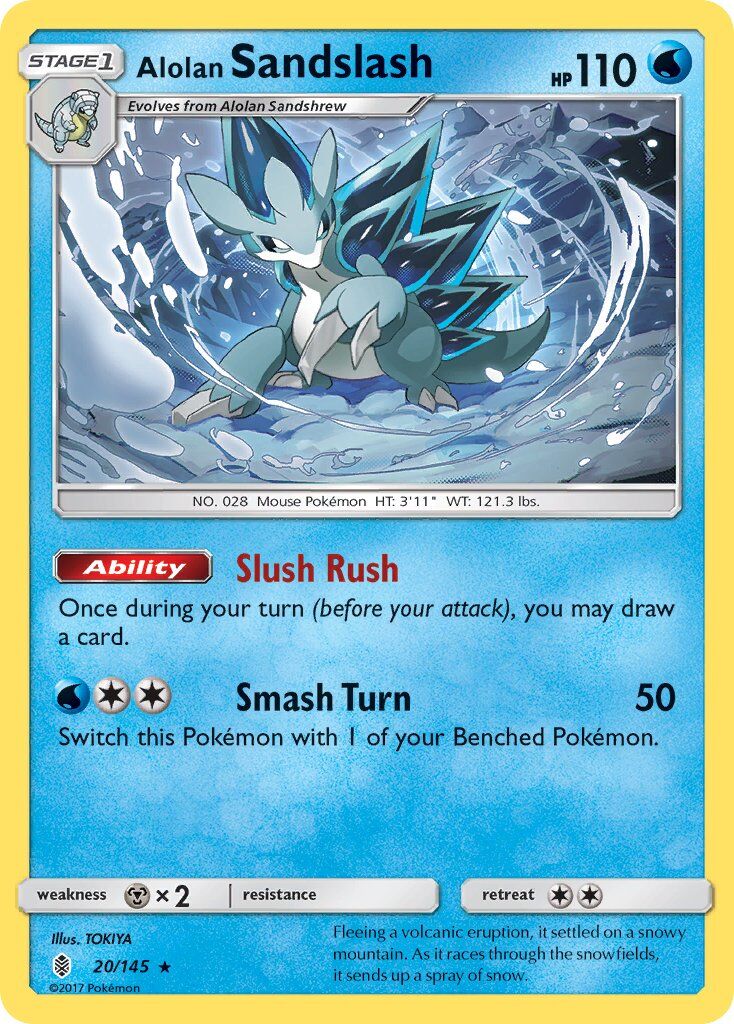 Alolan Sandslash - 20/145 - EN Alolan Sandslash - 20/145 - EN