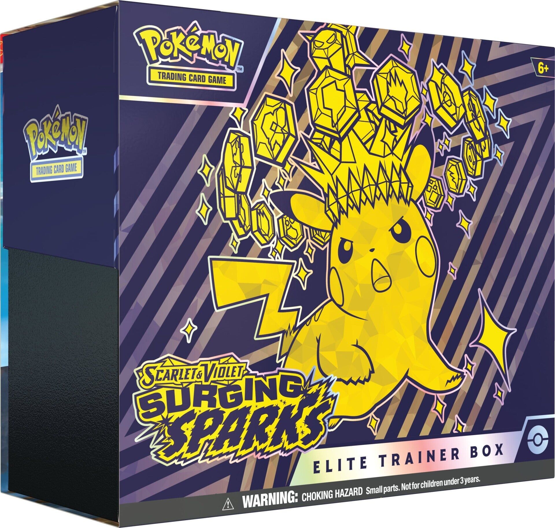 Pokémon TCG: Scarlet & Violet - Surging Sparks (SV08) Elite Trainer Box - EN Pokémon TCG: Scarlet & Violet - Surging Sparks (SV08) Elite Trainer Box - EN