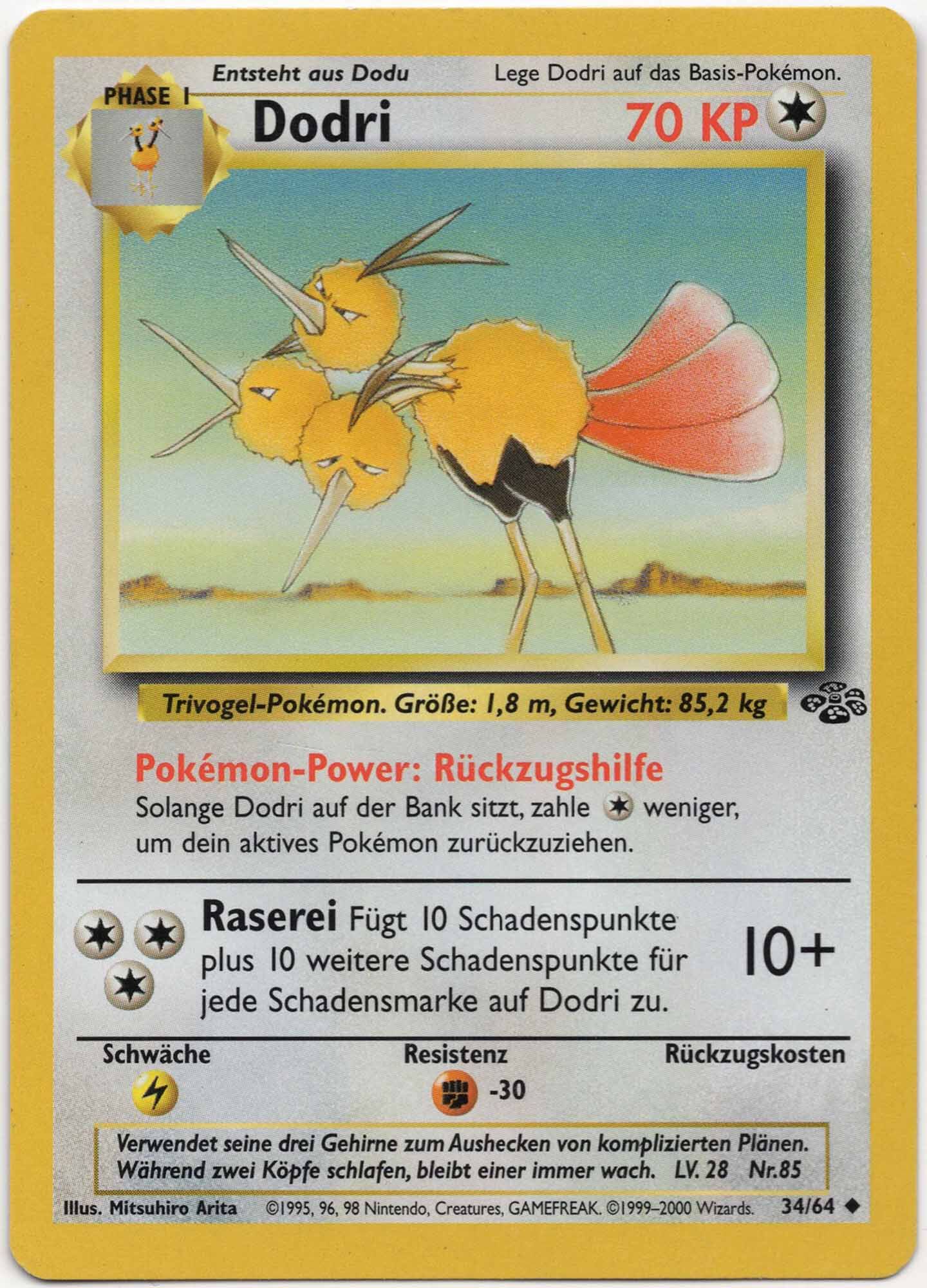 Dodri - 34/64 - Pokémon TCG