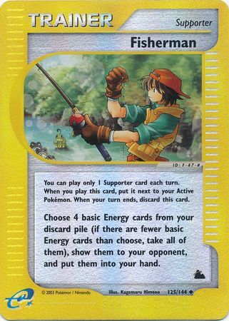 Fisherman - 125/144 - Reverse Holo - EN Fisherman - 125/144 - Reverse Holo - EN