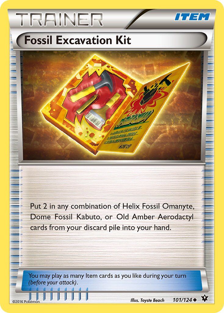 Fossil Excavation Kit - 101/124 - EN