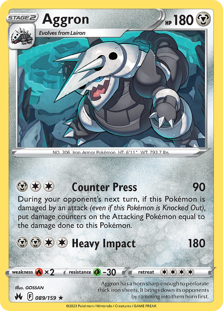 Aggron - 089/159 - EN