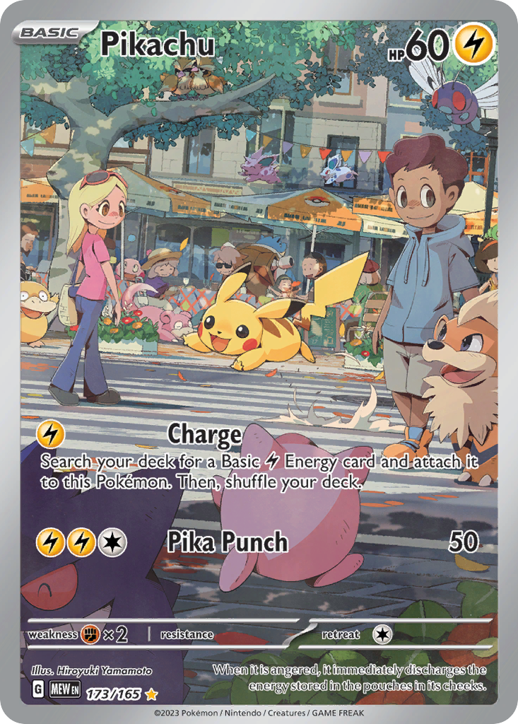Pikachu - 173/207 - EN Pikachu - 173/207 - EN
