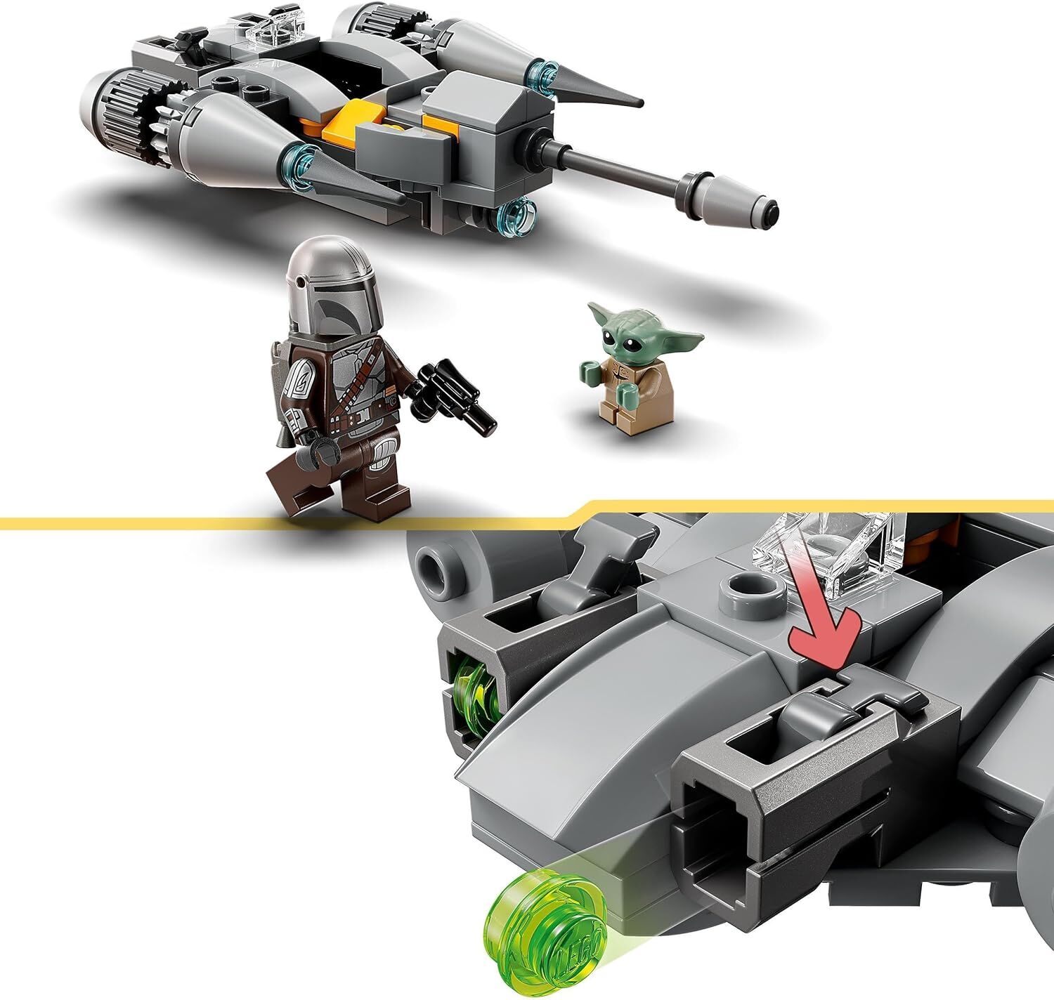 Lego Star Wars N-1 Starfighter™ des Mandalorianers – Microfighter 75363