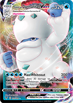 Galar Darmanitan VMAX - 037/185 - Pokémon TCG - EN