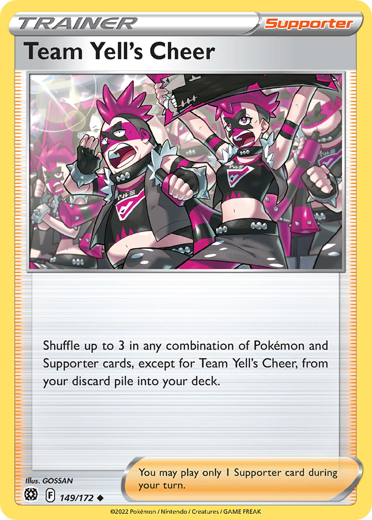 Team Yell’s Cheer - 149/172 - EN Team Yell’s Cheer - 149/172 - EN