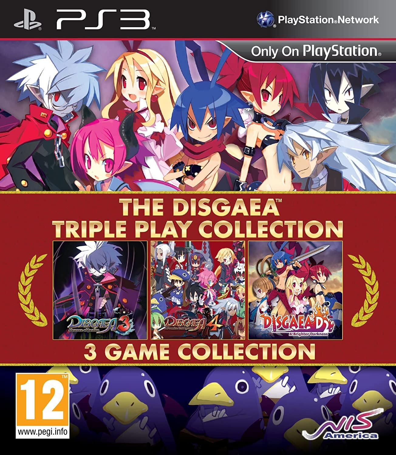 Disgaea Triple Play Collection - OVP - PS3 - EN