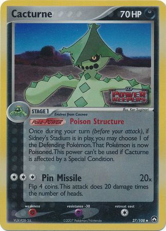 Cacturne - 27/108 - Reverse Holo - EN