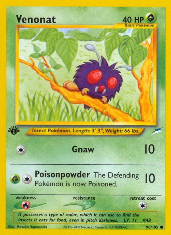 Venonat - 90/113 - 1st Edition - EN Venonat - 90/113 - 1st Edition - EN