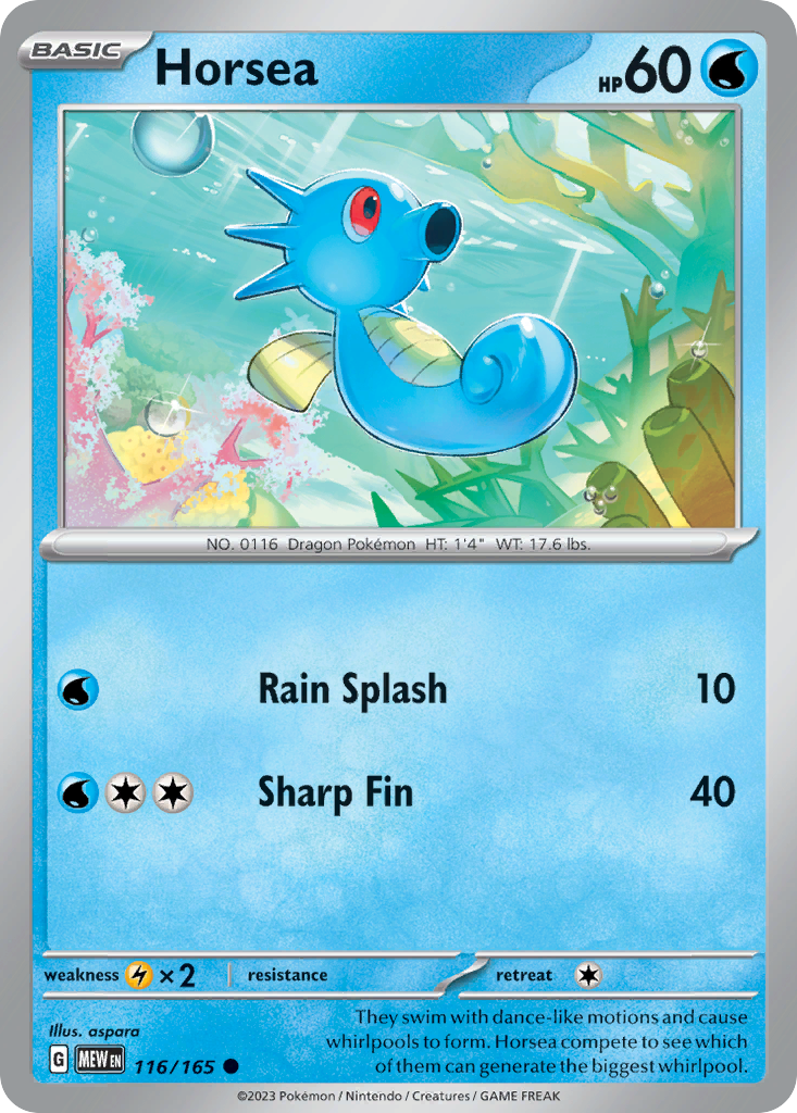 Horsea - 116/207 - EN