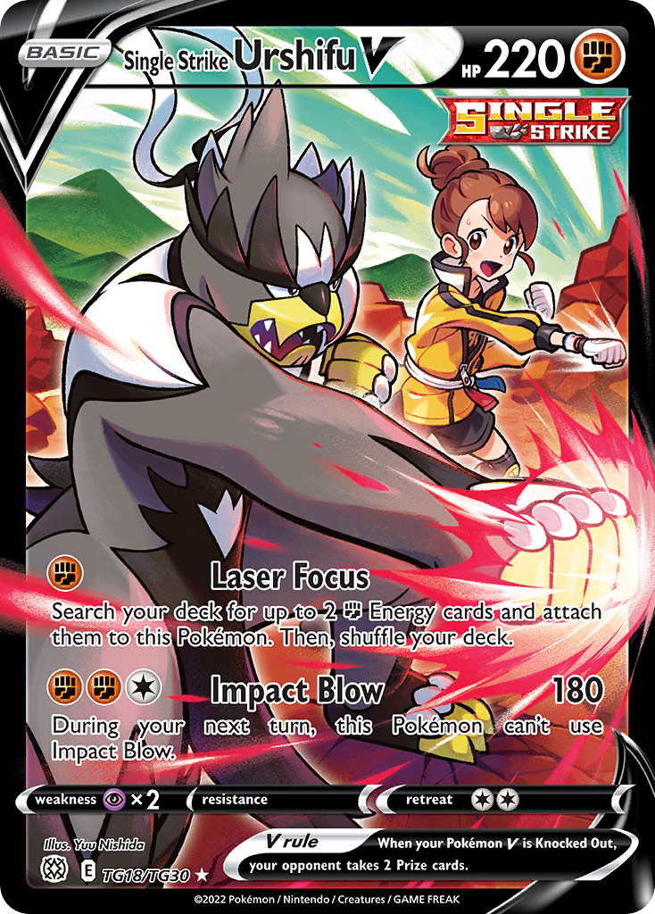 Single Strike Urshifu V - TG18/TG30 - EN