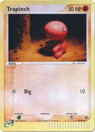 Trapinch - 78/97 - Reverse Holo - EN