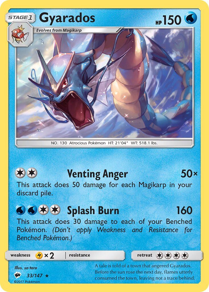 Gyarados - 33/147 - EN Gyarados - 33/147 - EN