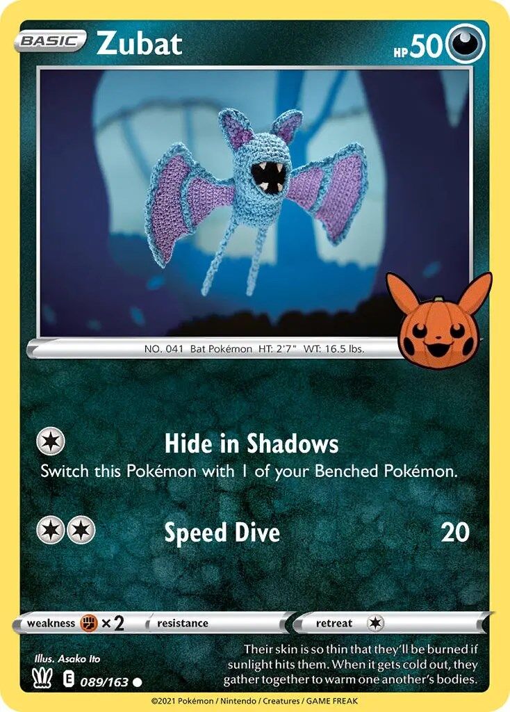 zubat-089-172-pokemon-tcg-near-mint-en Zubat - 089/163 - Pokémon TCG - Near Mint - EN