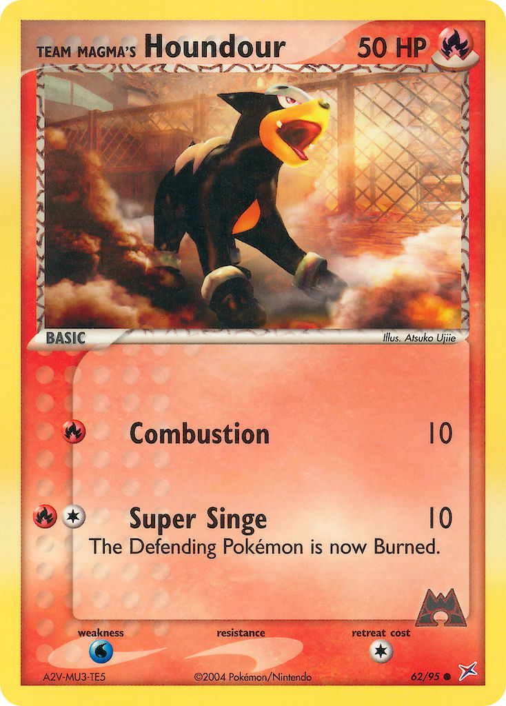 Team Magma’s Houndour - 62/95 - EN Team Magma’s Houndour - 62/95 - EN