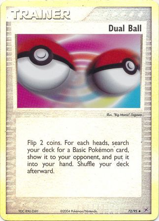 Dual Ball - 72/97 - Reverse Holo - EN